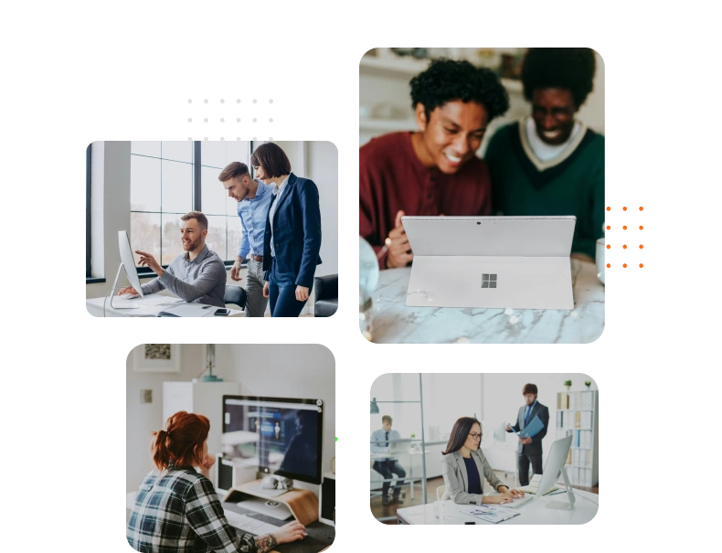 Team working together